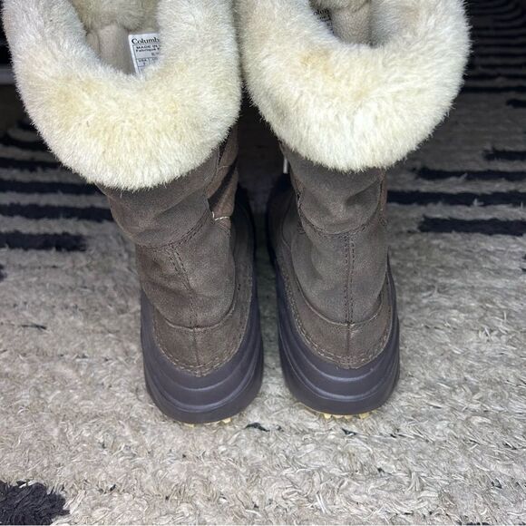 Columbia Sierra Summette brown insulated winter snow boots women’s shoe size 7 - Picture 8 of 10